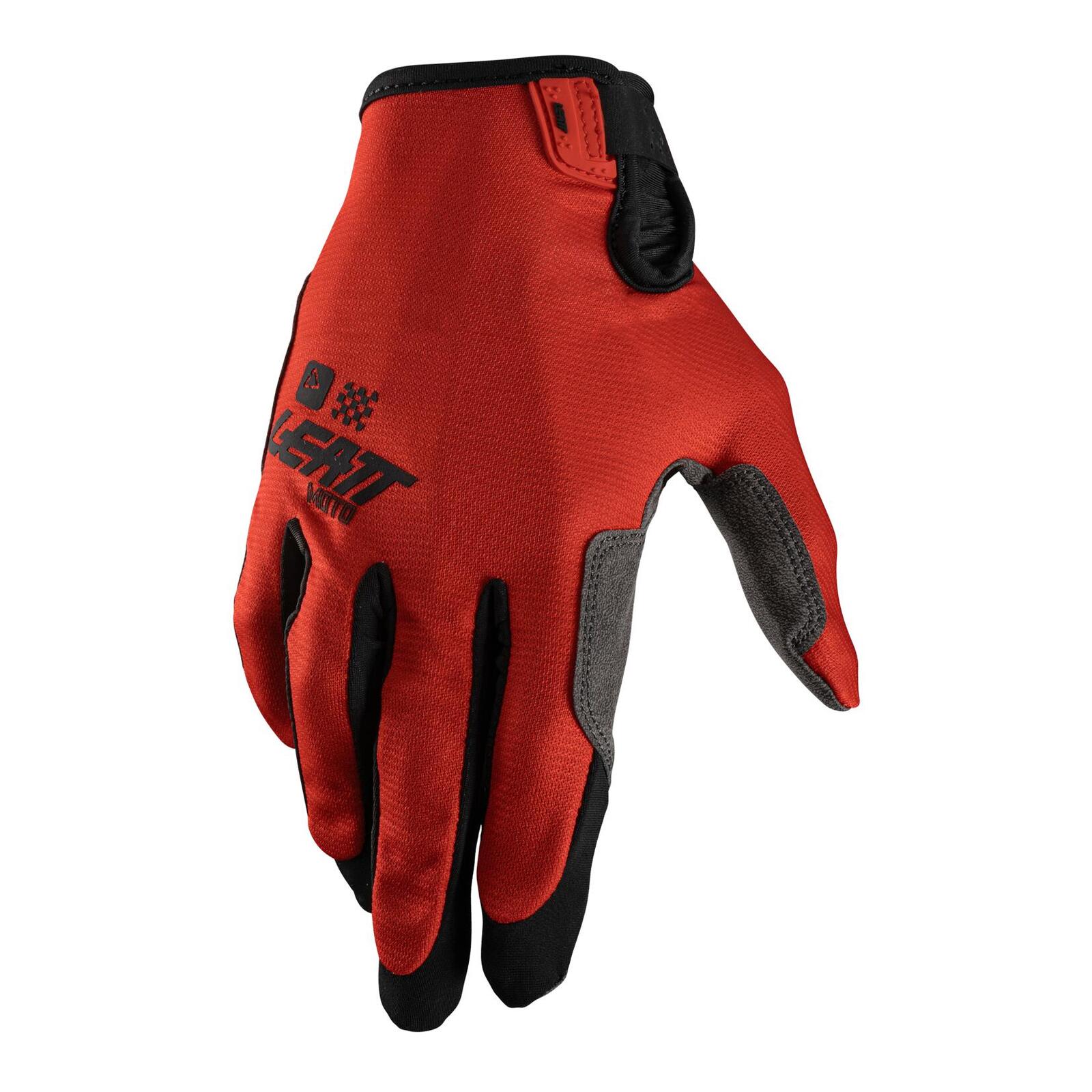 Leatt 1.5 GripR Motocross Gloves Red - Image 2