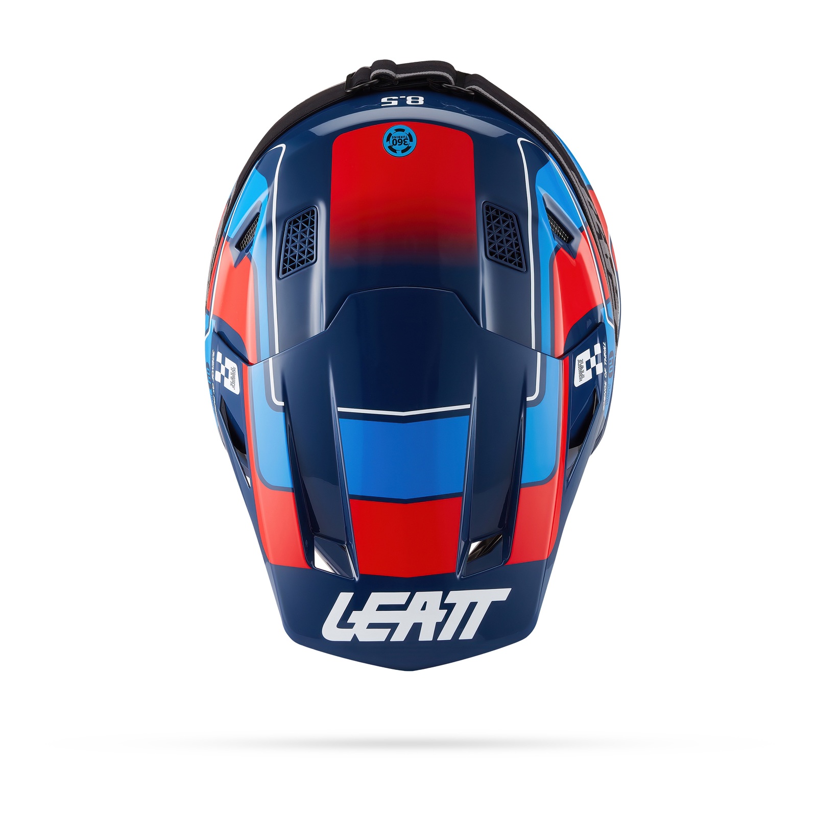 Leatt 8.5 Helmet Kit - Blue / Red (XS/53-54cm) - Image 5
