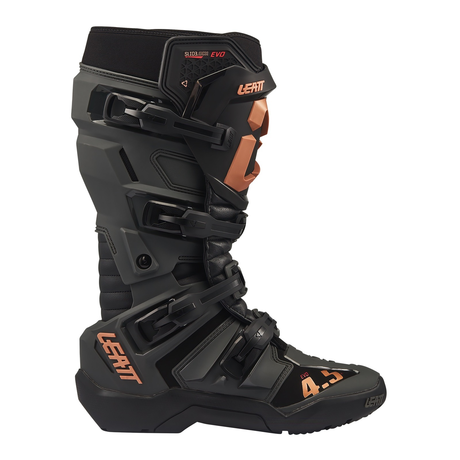 Leatt 4.5 Enduro Boots Evo - Graphene Black (US13/UK12/EU48/CM31.5) - Image 2