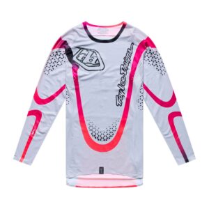 Troy Lee Designs SE Ultra Aura Motocross Jersey Titanium - Image 1