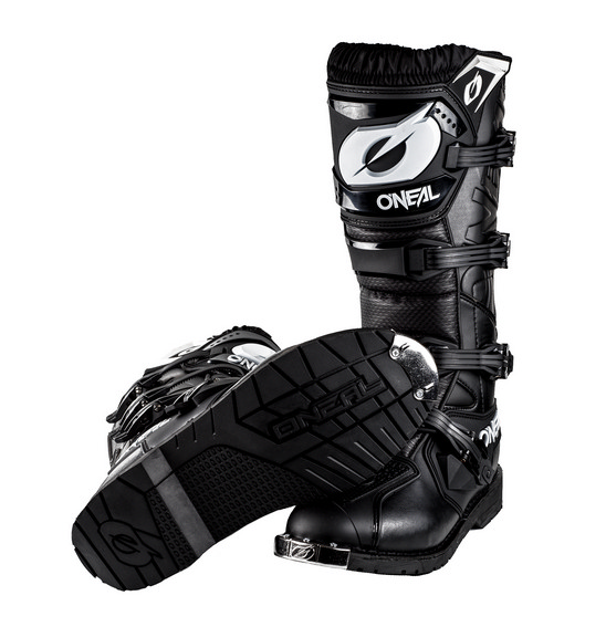 ONEAL 15-20 RIDER BOOT STRAP KIT BLK ADULT - Image 1
