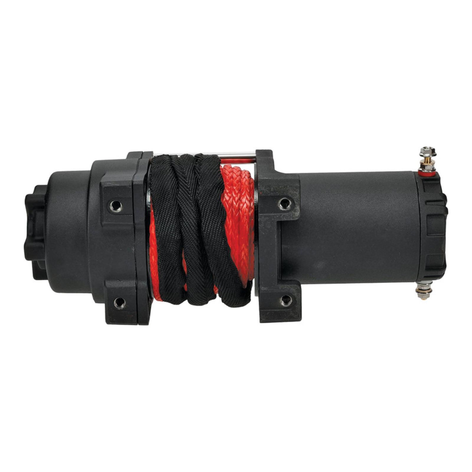 ALL BALLS 4 BOLT WINCH 4500LB SYNTHETIC ROPE - Image 2