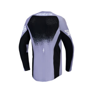 Alpinestars Stella Techstar Swan Motocross Jersey Ladies Light Violet/Black - Image 2