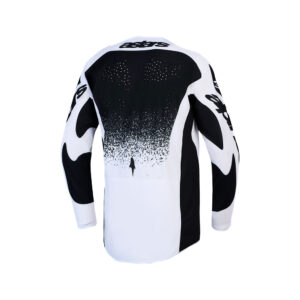 Alpinestars Techstar Swan Motocross Jersey White/Black - Image 2