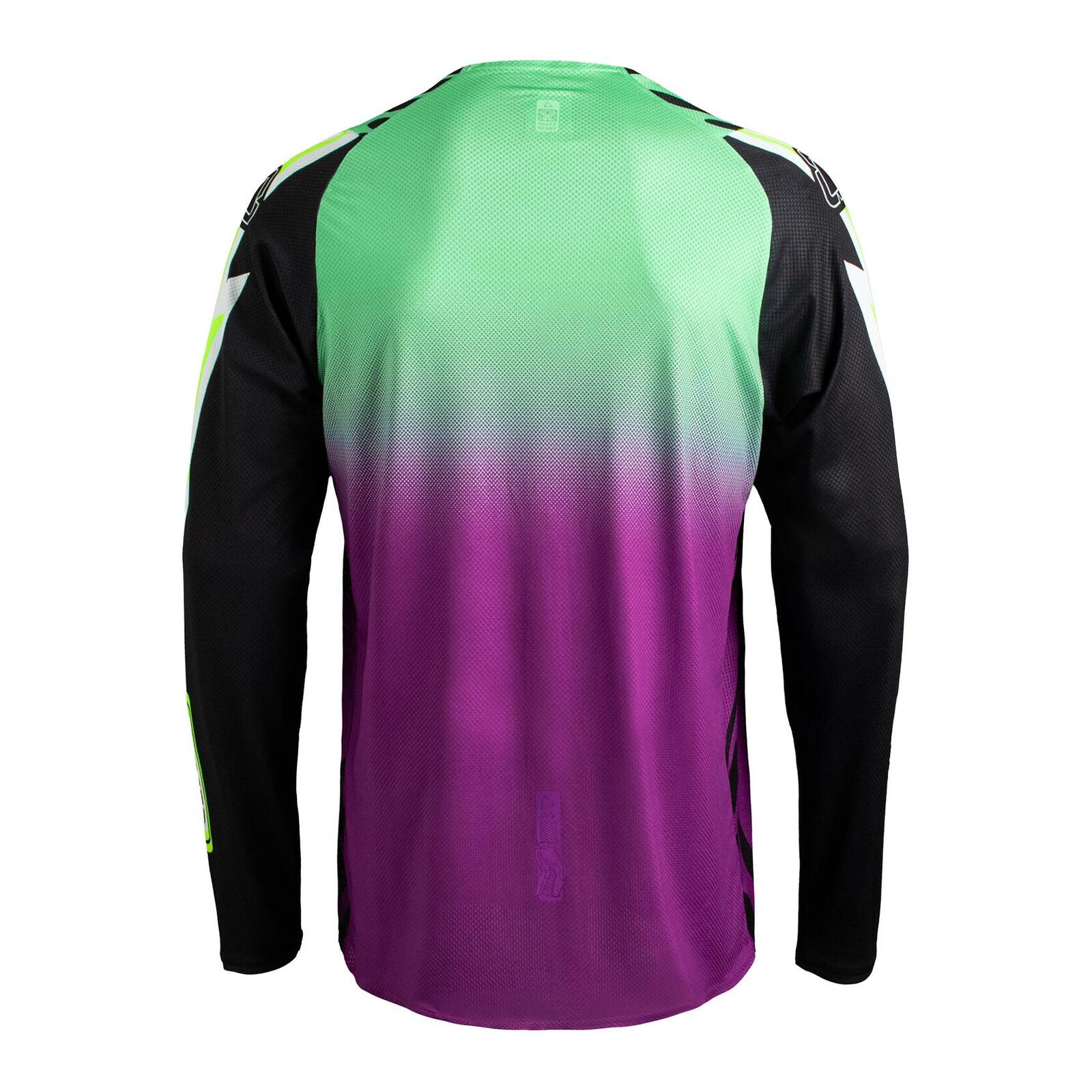 Leatt 4.5 Lite Motocross Jersey Leopard Purple - Image 2