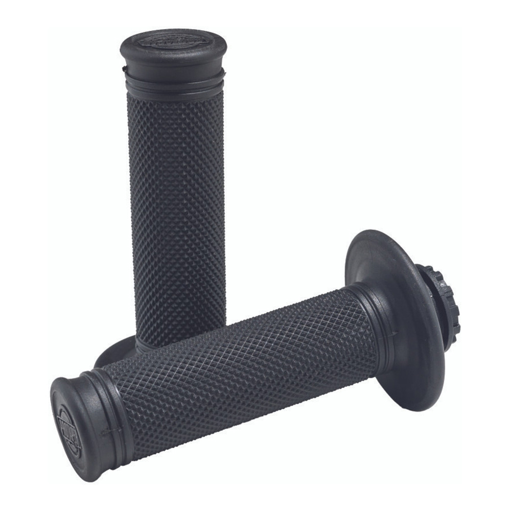 Pro Taper Pro Series Lock On Grips Full Diamond Black - Image 1