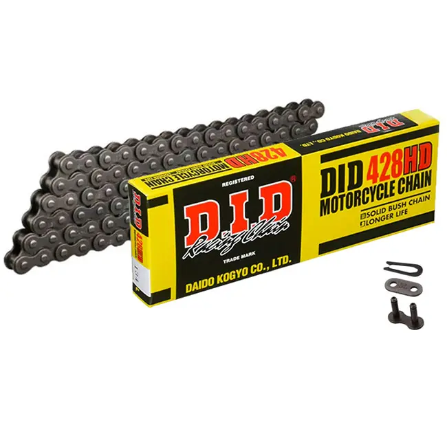 428HD x 130 heavy duty DID chain w/clip link
