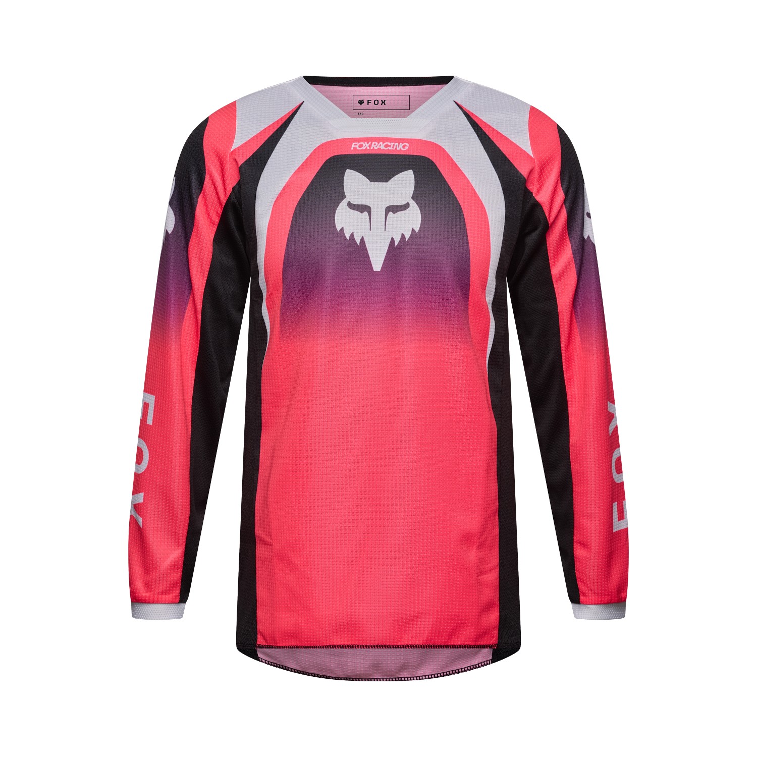 Fox 180 Frame Motocross Jersey Youth Girls Neon Pink - Image 1