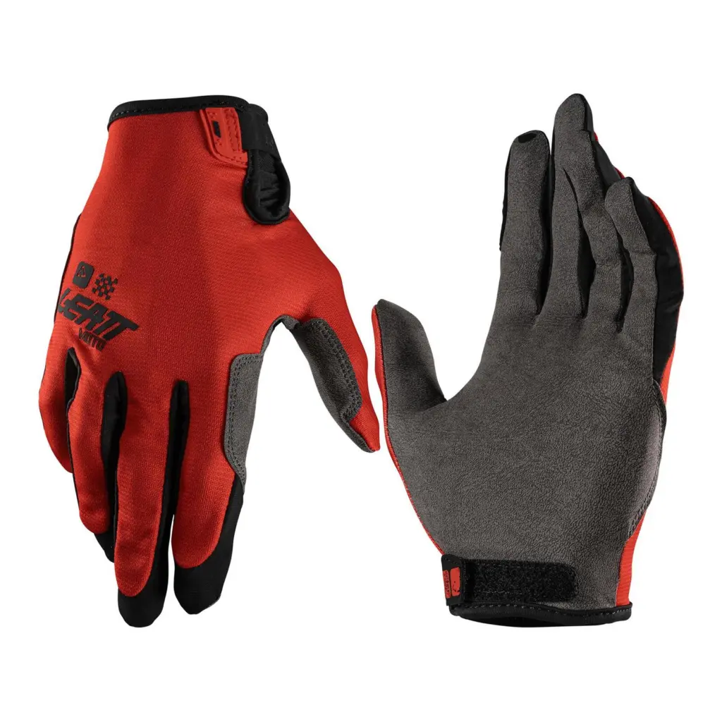 Leatt 1.5 GripR Motocross Gloves Red