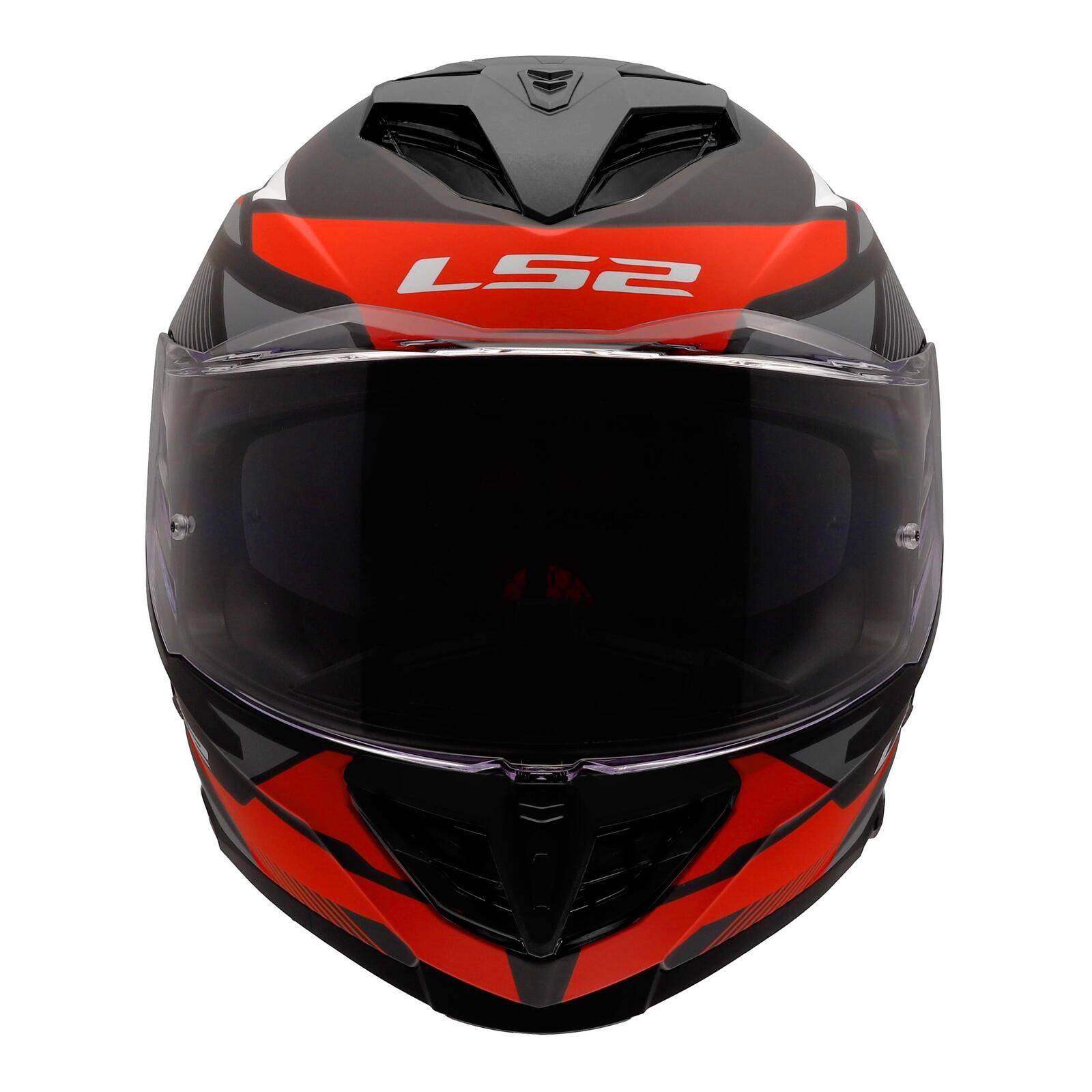 LS2 FF818 Storm III Komai Road Helmet Black/Red - Image 8