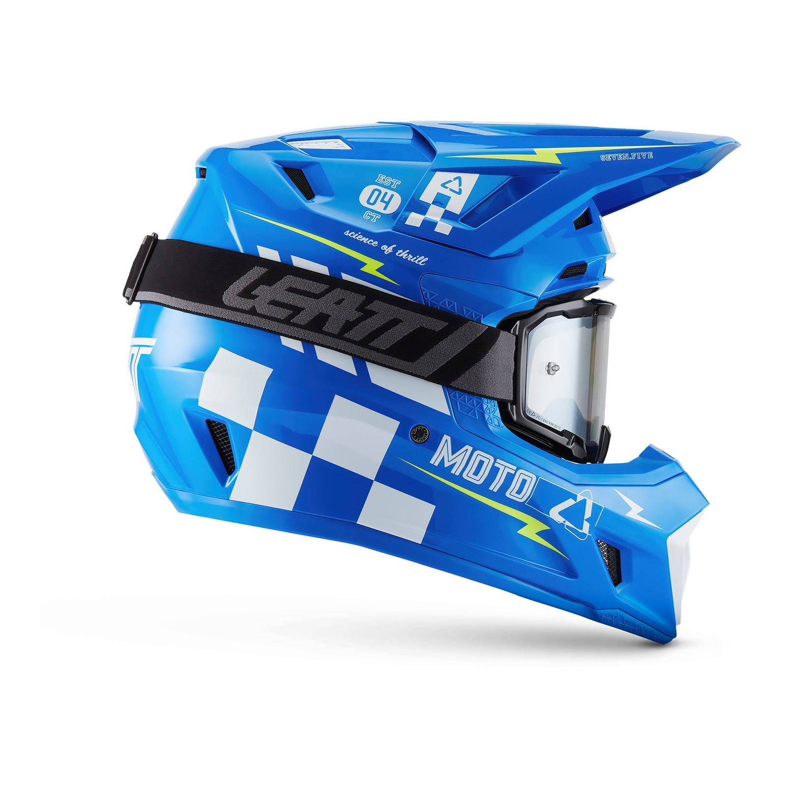Leatt 7.5 Helmet Kit - Blue (2XL/63-64cm) - Image 4