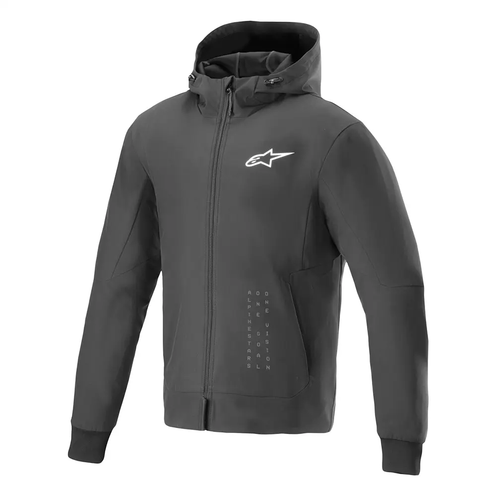 Radium Tech Hoodie Black/White XL