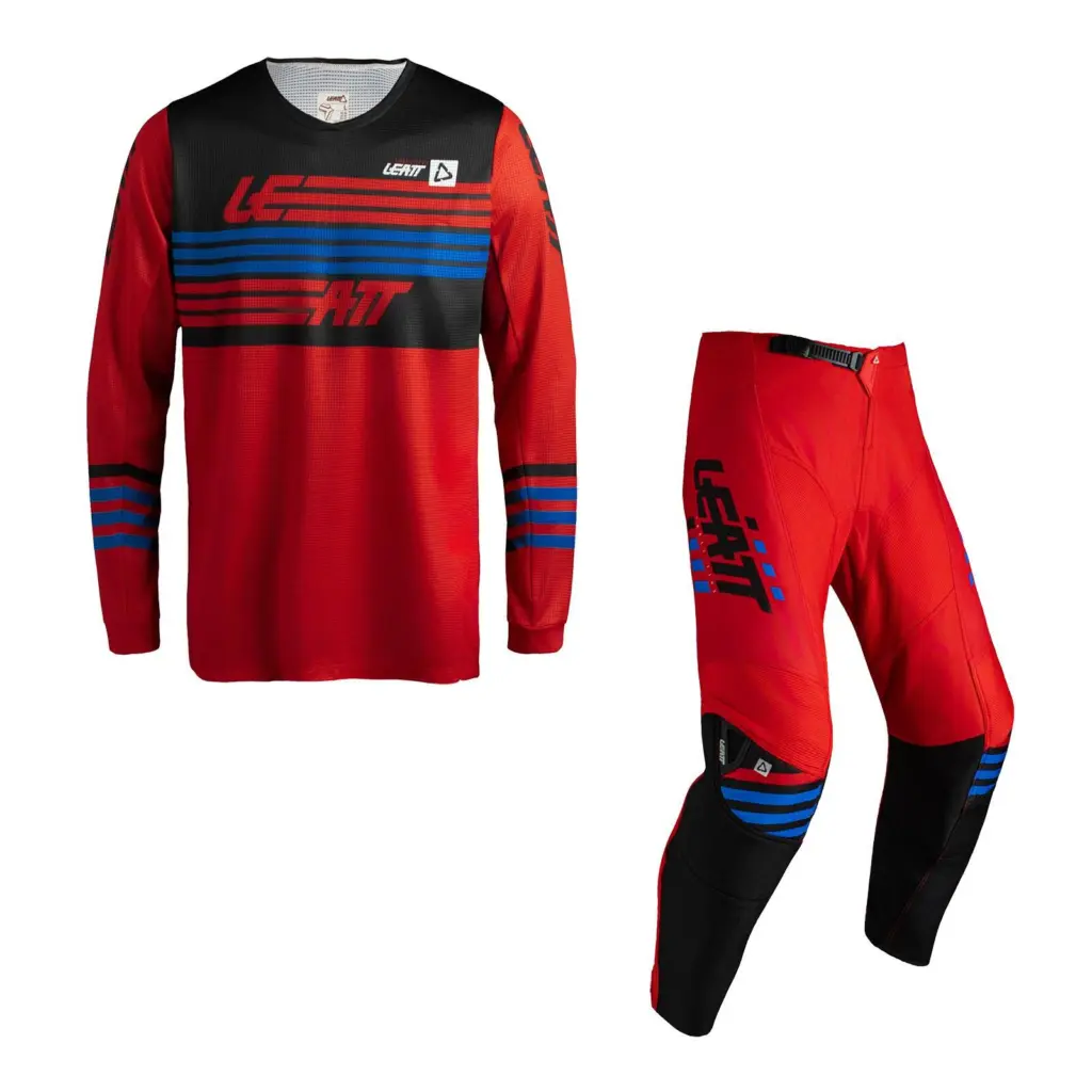 Leatt 3.5 Ride Kit - Stripes Red (2XL)