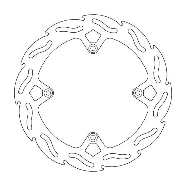 BRAKE DISC REAR MOTO MASTER OVERSIZED 220MM HUSQVARNA KTM