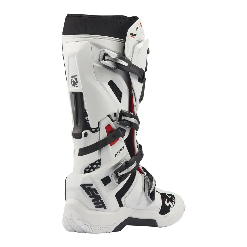 Leatt 5.5 FlexLock Evo Boots - White (US9/UK8/EU43/CM27.5)