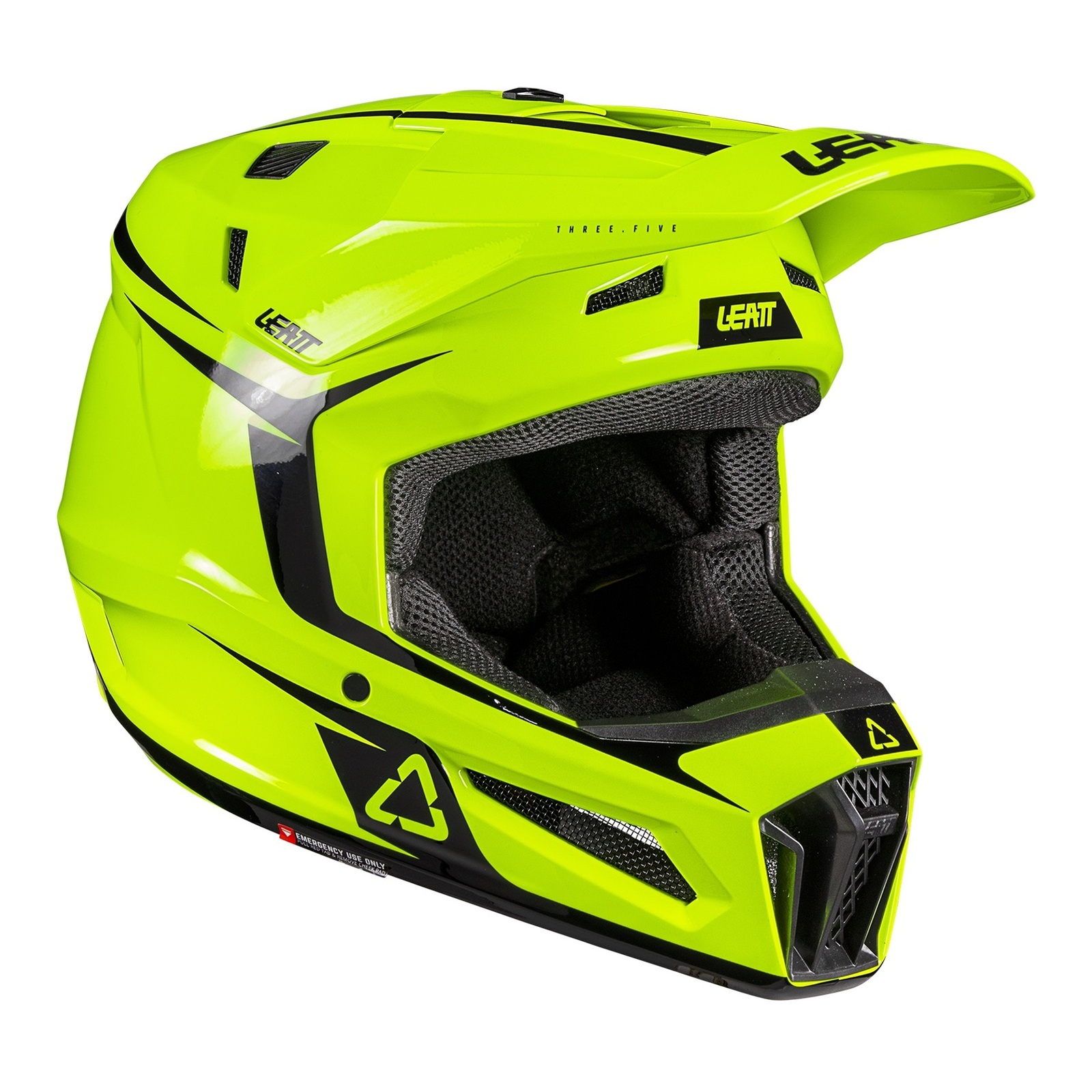 Leatt 3.5 Helmet Kit - Neon Yellow (2XL/63-64cm) - Image 2