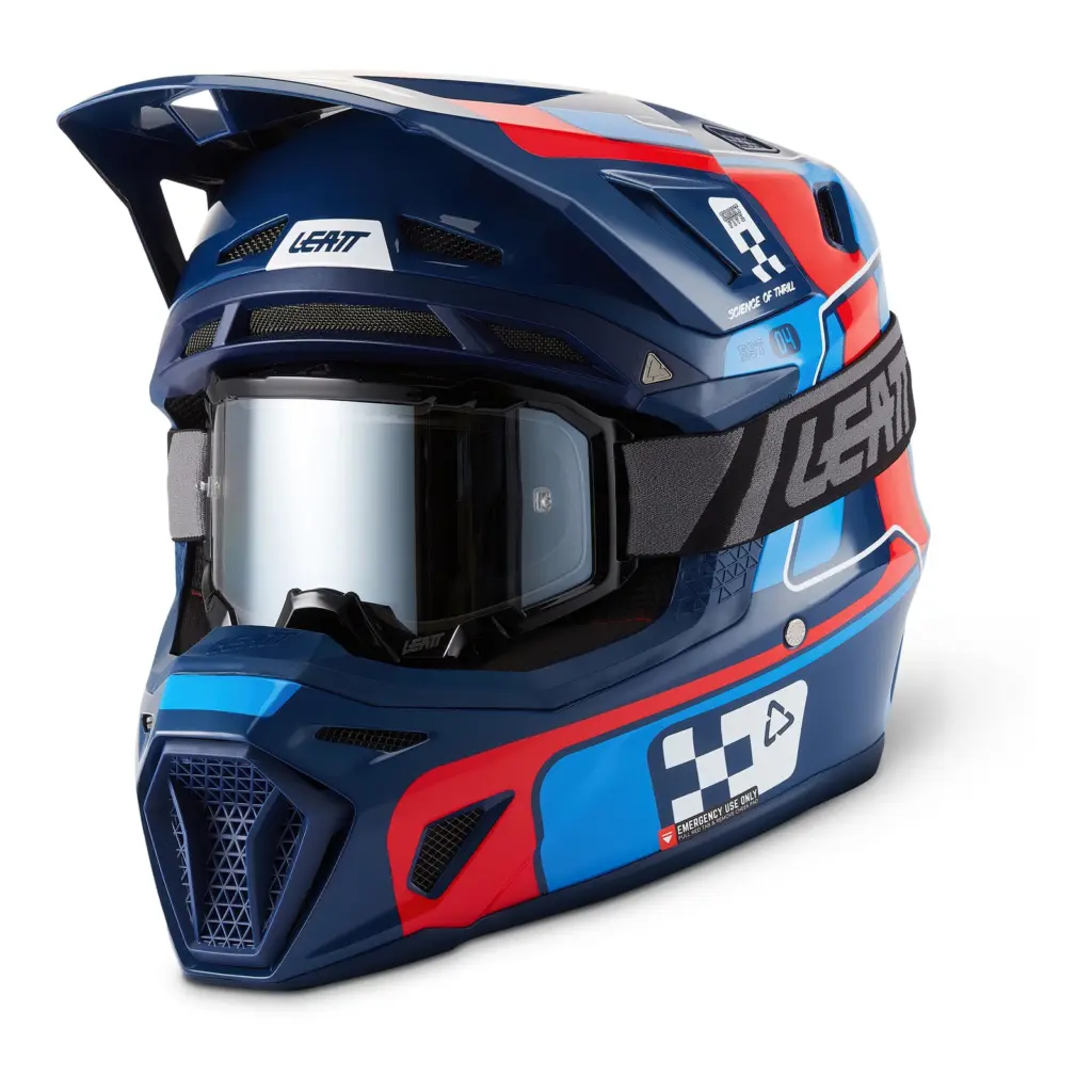 Leatt 8.5 Helmet Kit - Blue / Red (M/57-58cm)