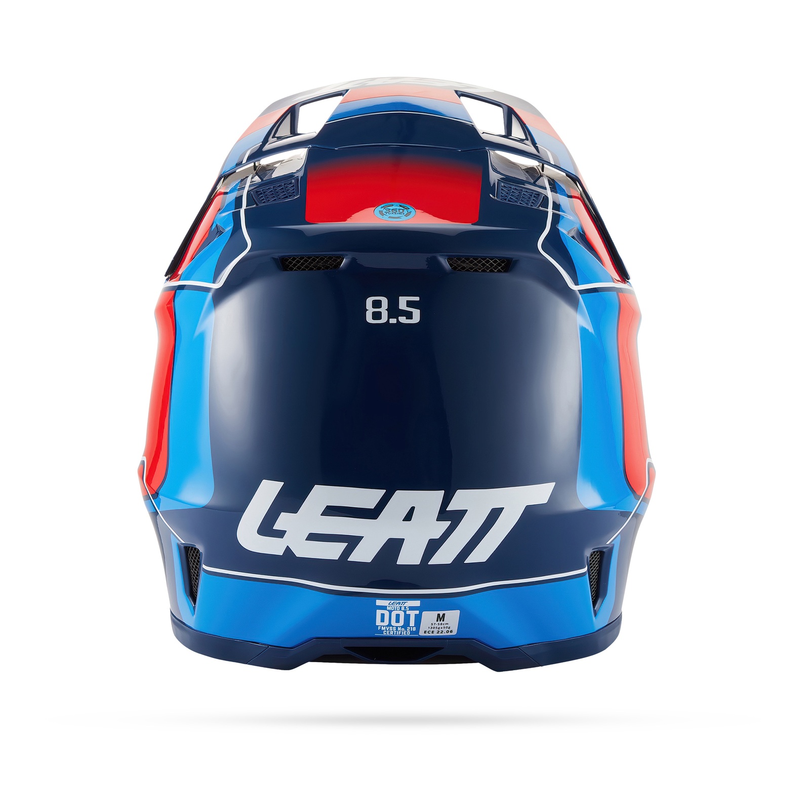 Leatt 8.5 Helmet Kit - Blue / Red (M/57-58cm) - Image 8