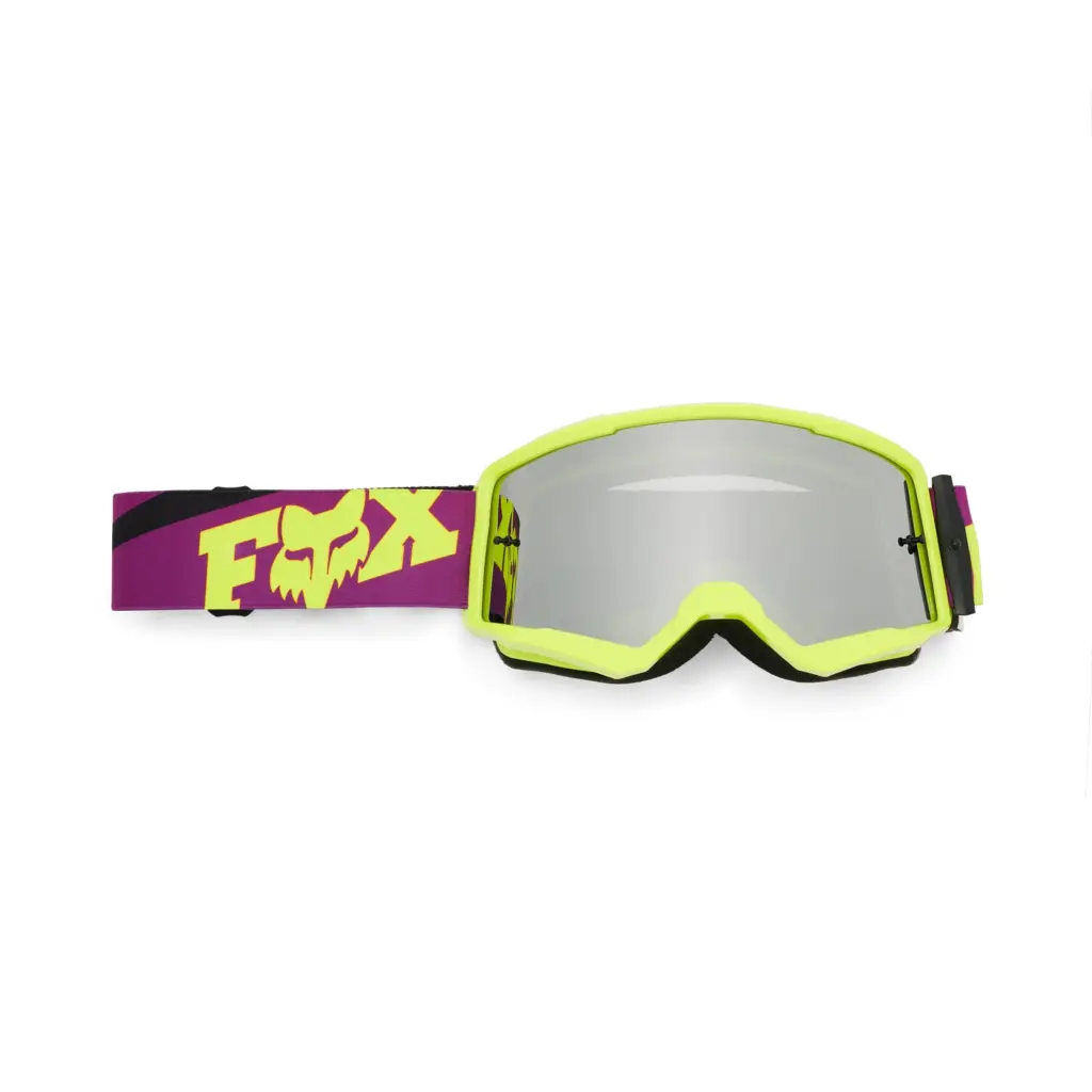 Fox Main Raid Spark Motocross Goggles Purple Lava
