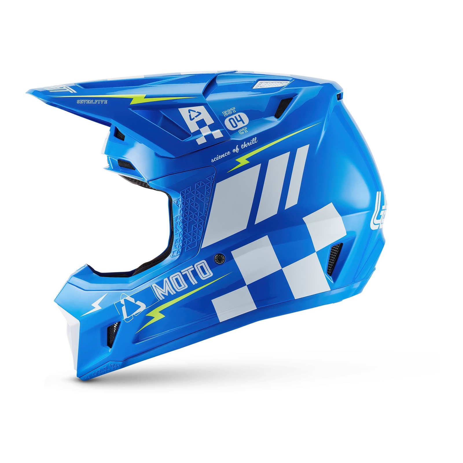 Leatt 7.5 Helmet Kit - Blue (S/55-56cm) - Image 7