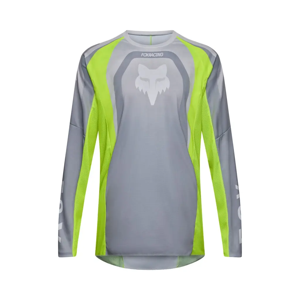 Fox 180 Frame Motocross Jersey Grey/Yellow