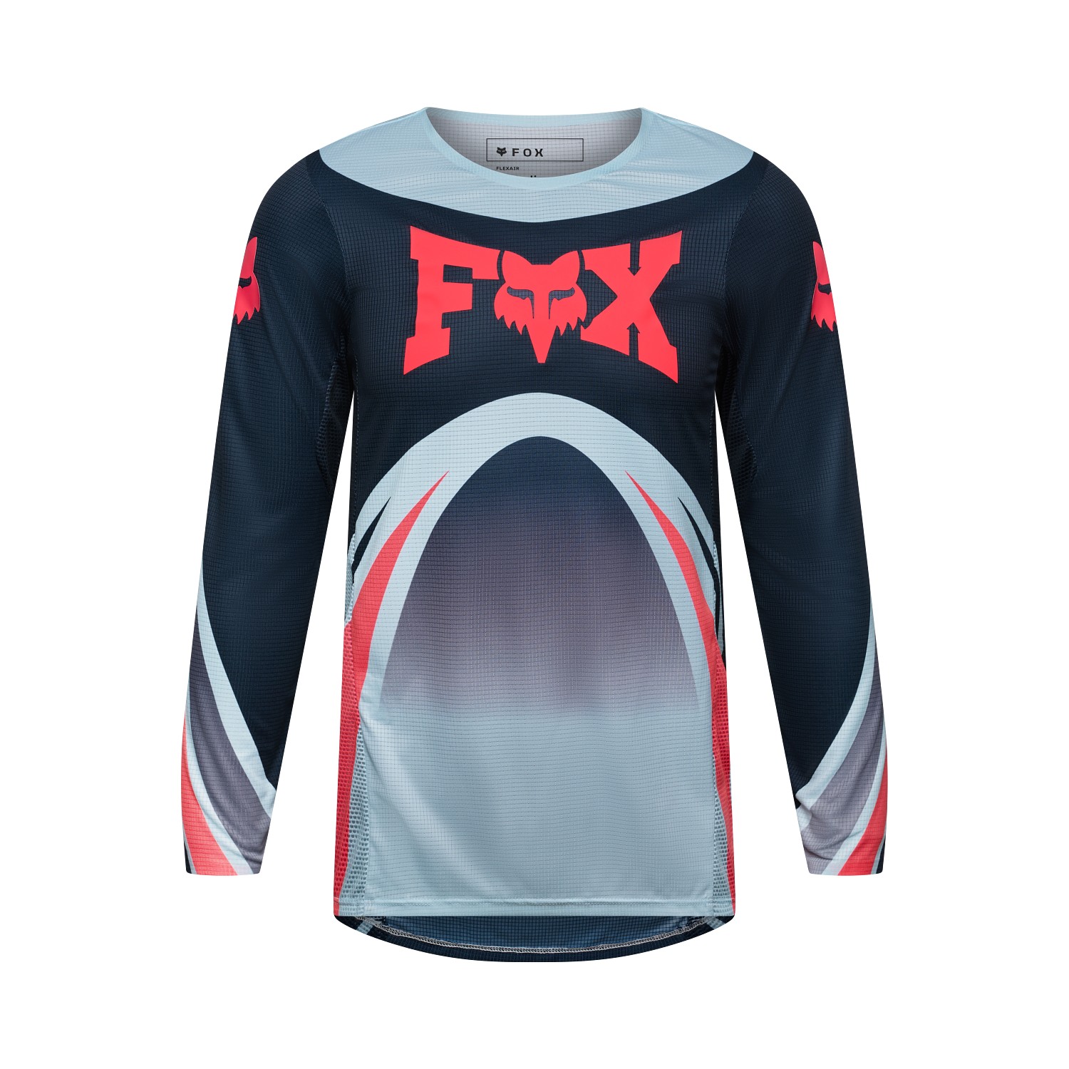 Fox Flexair Arc Motocross Jersey Youth Ice Blue - Image 1