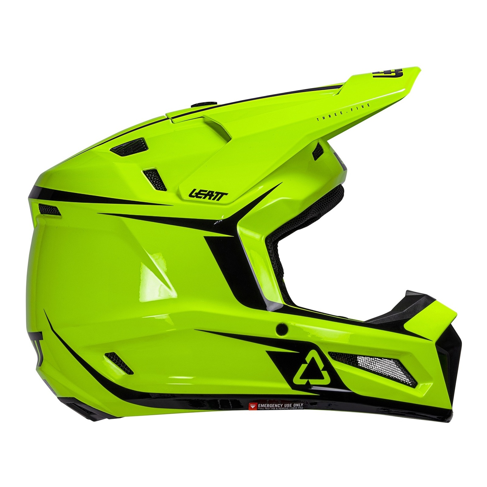 Leatt 3.5 Helmet Kit - Neon Yellow (2XL/63-64cm) - Image 6