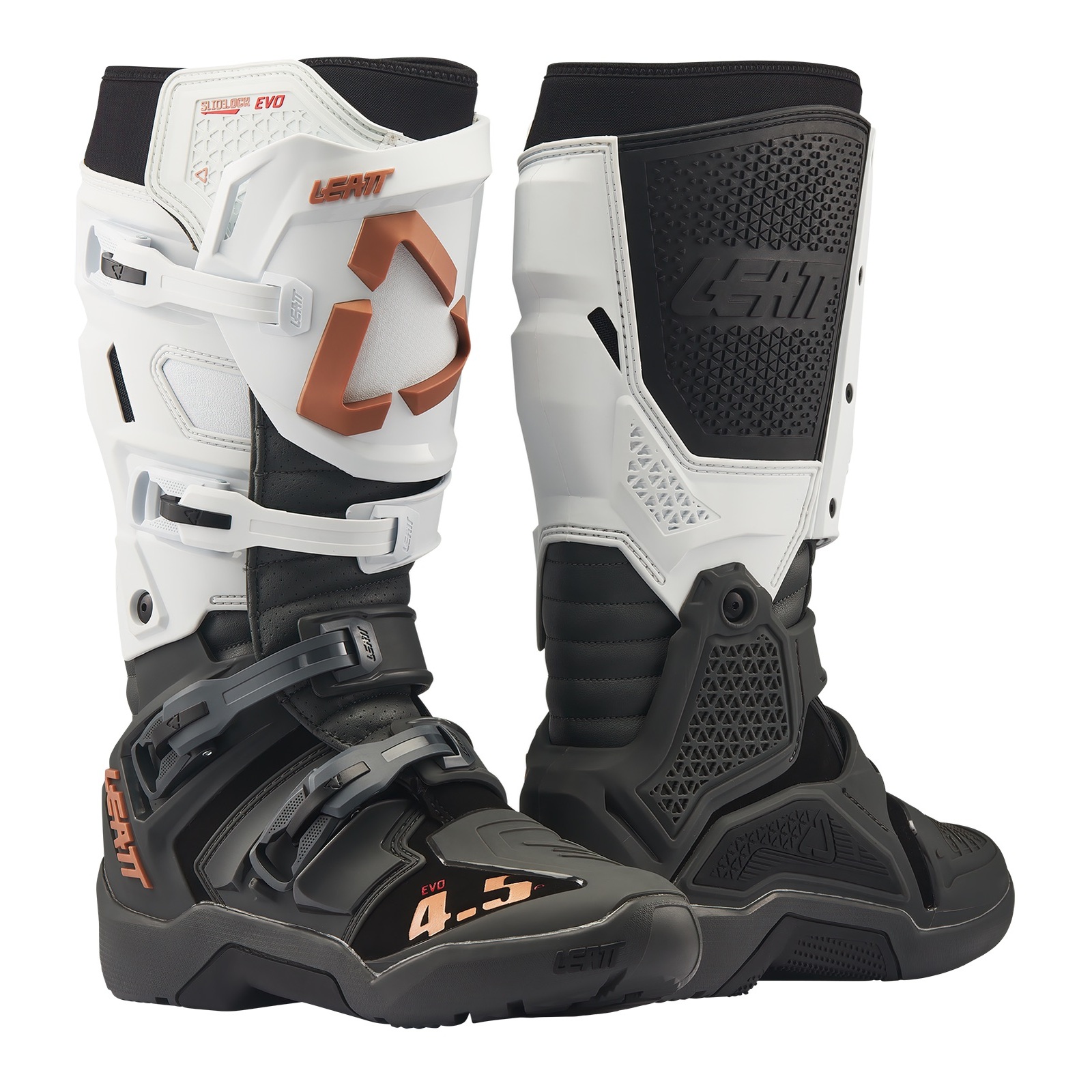 Leatt 4.5 Enduro Boots Evo - White (US9/UK8/EU43/CM27.5) - Image 1