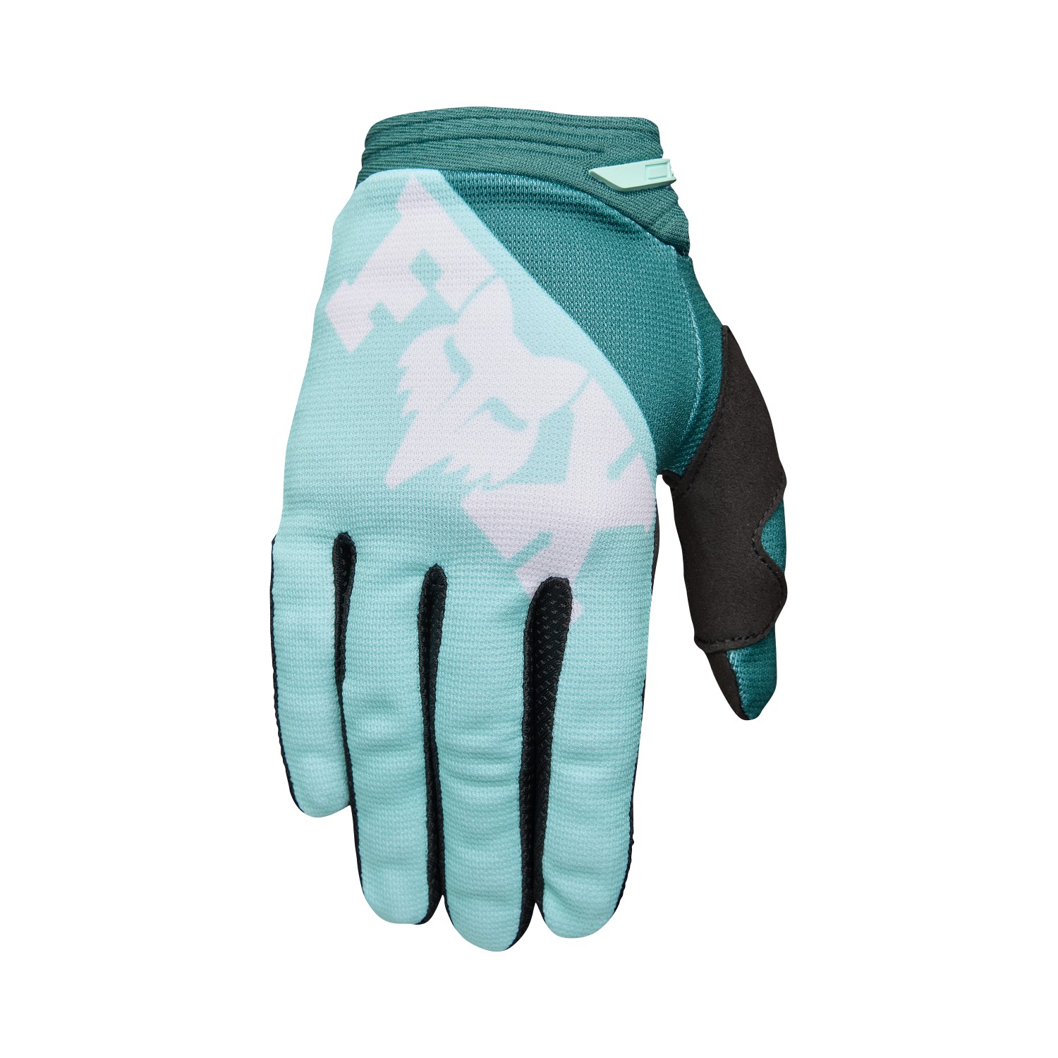 Fox 180 Raid Motocross Gloves Ladies Crystal Blue - Image 1