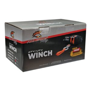 ALL BALLS 4 BOLT WINCH 4500LB SYNTHETIC ROPE - Image 6