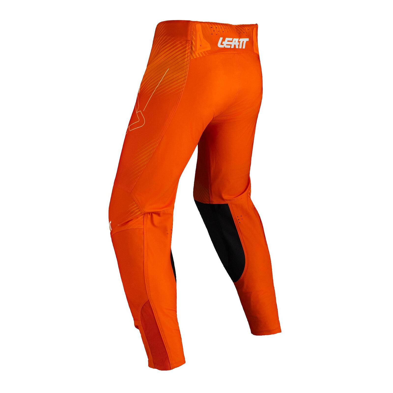 Leatt 4.5 Junior Motocross Pants Fire Orange - Image 2