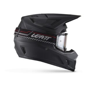 Leatt 7.5 Motocross Helmet Kit Stealth Black - Image 4