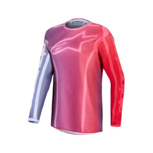 Alpinestars Stella Fluid Kepler Motocross Jersey Ladies Purple/Rouge/Red - Image 1