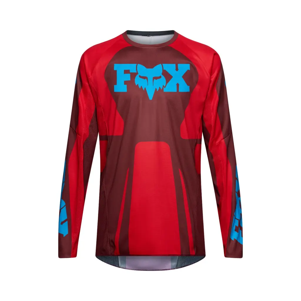 Fox 180 Raid Motocross Jersey Rust Red