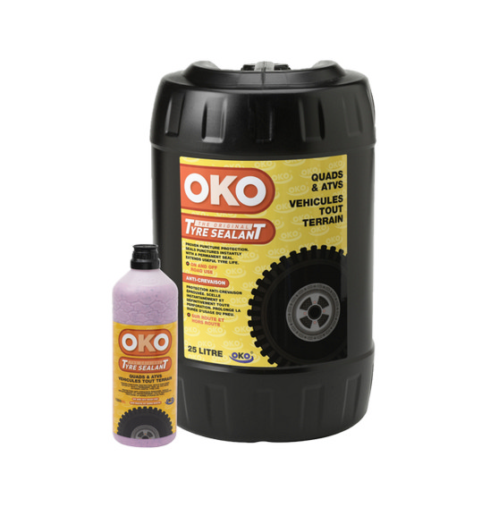 OKO Original Tyre Sealant Puncture Free Quad 25 Litre - Image 1