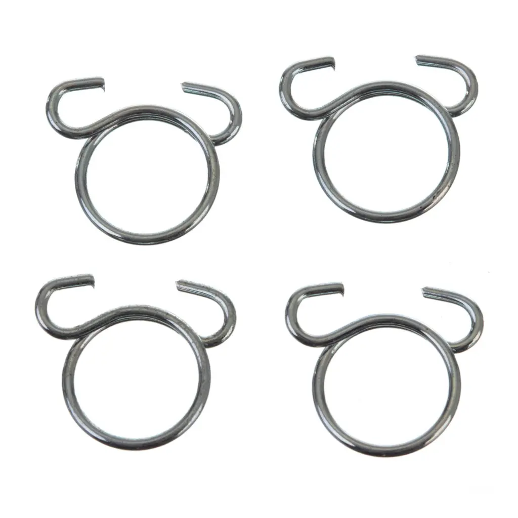 All Balls Racing Fuel Hose Clamp Kit - 9.9mm Wire (4 Pack)