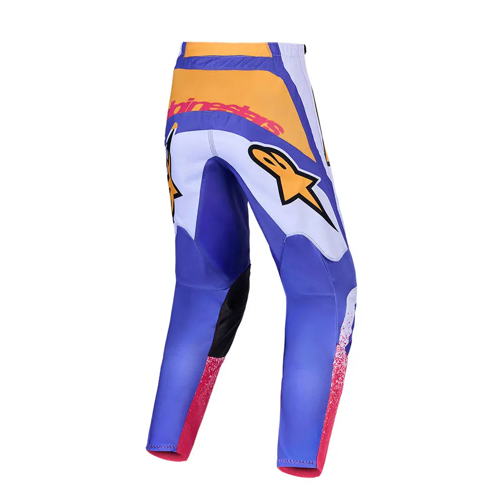 Alpinestars Fluid Drag Motocross Pants Light Lilac/Blue Iris/Gold