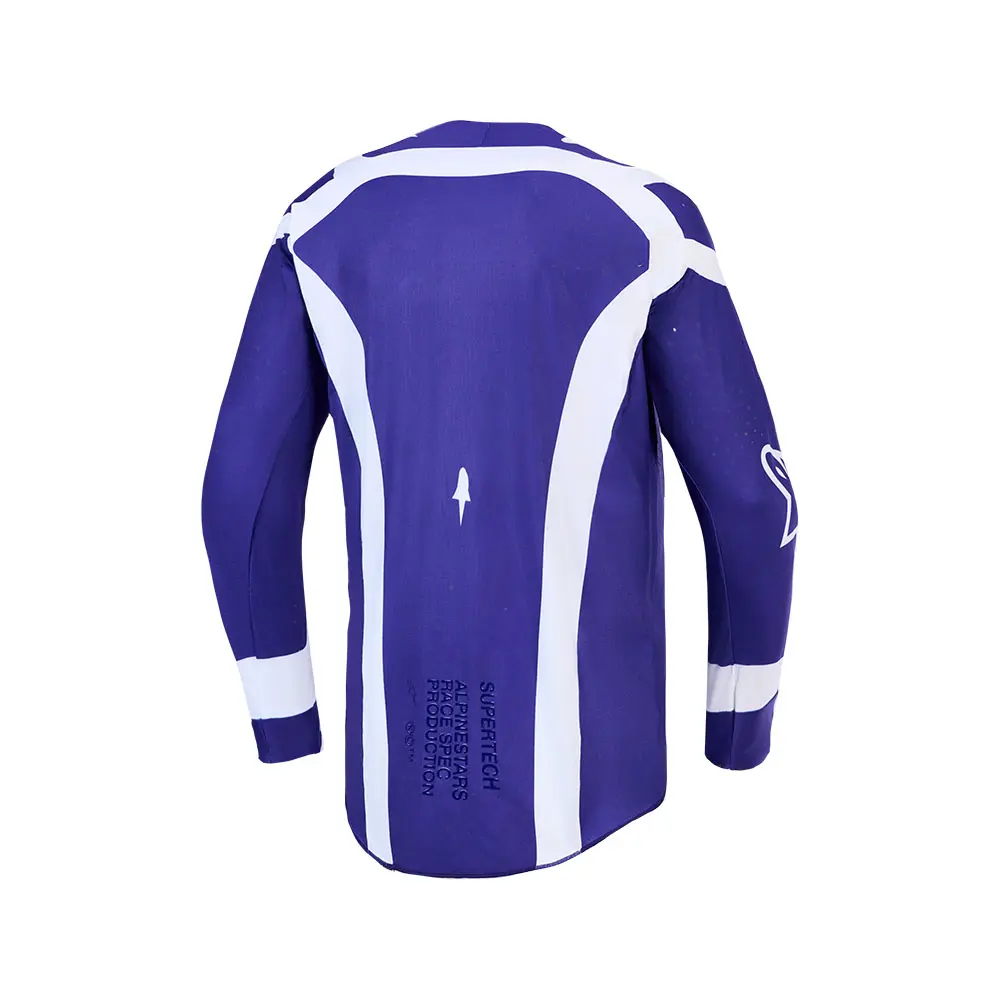 Alpinestars Supertech Vesta Motocross Jersey Deep Blue/White