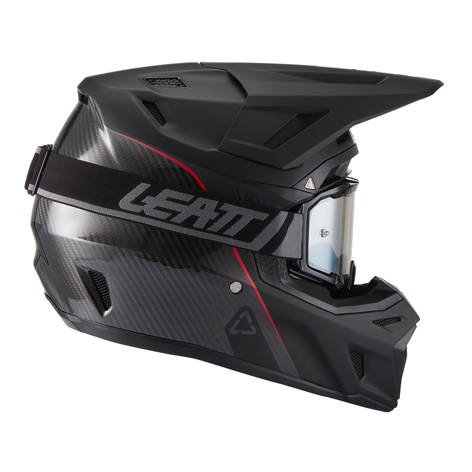 Leatt 9.5 Carbon FIM Motocross Helmet - Image 4