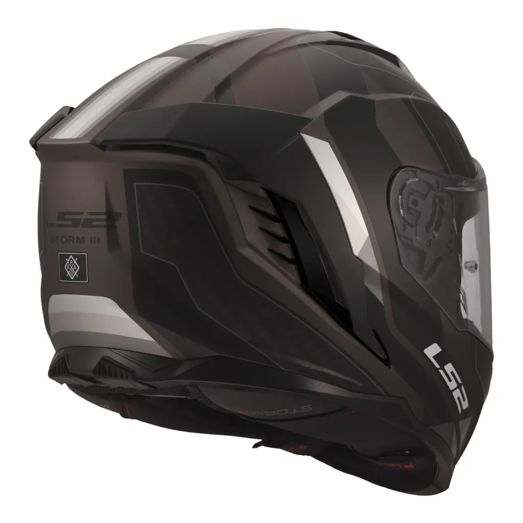 LS2 FF818 Storm III Sporty Road Helmet Black/Grey