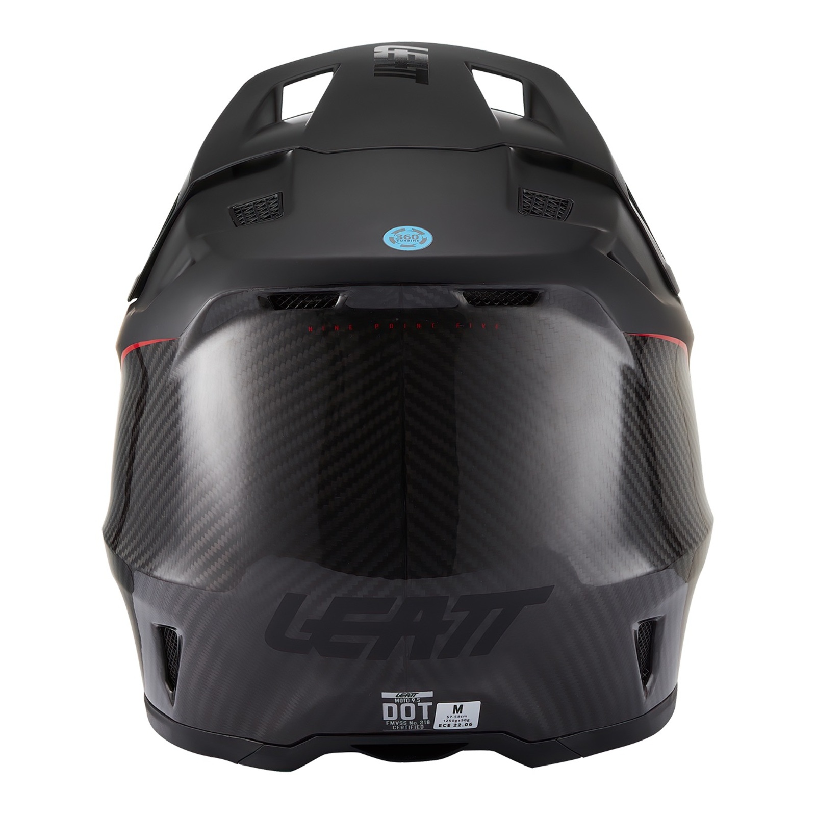Leatt 9.5 Carbon FIM Motocross Helmet - Image 8