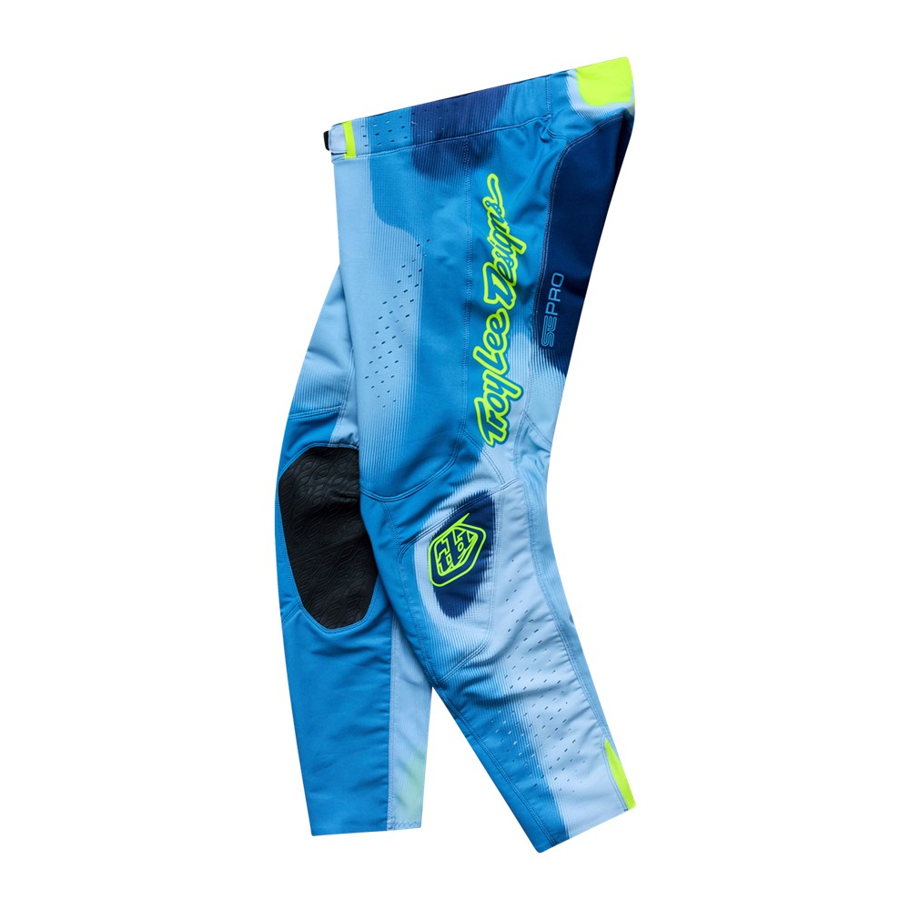 Troy Lee Designs SE Pro Illusion Motocross Pants Slate/Flo Yellow - Image 1