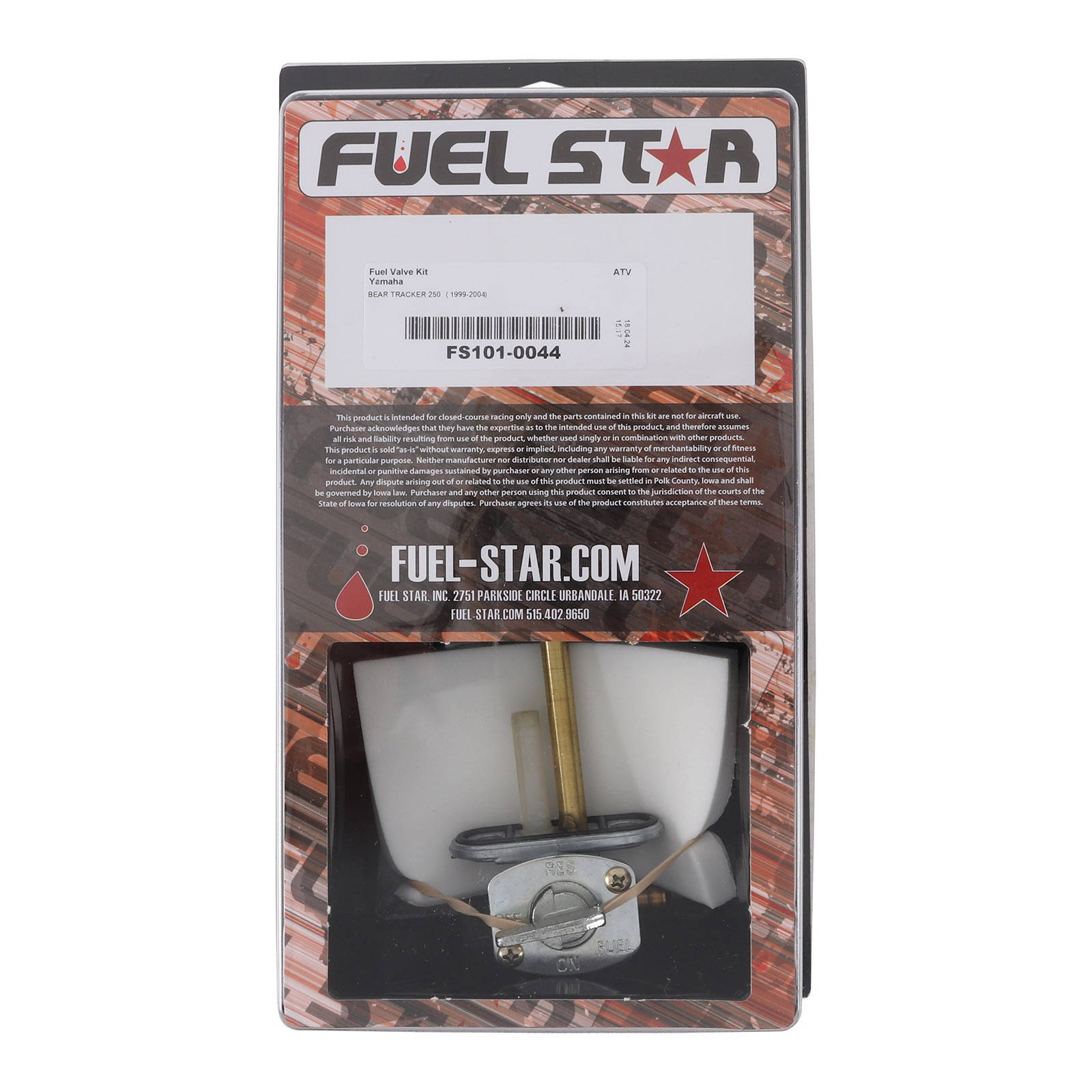 All Balls Racing Fuel Tap Kit (FS101-0044) - Image 1
