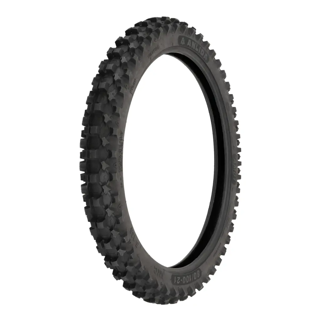 Anlida AM01 80/100-21 Front & 120/80-19 Rear Tyre Set (NHS)