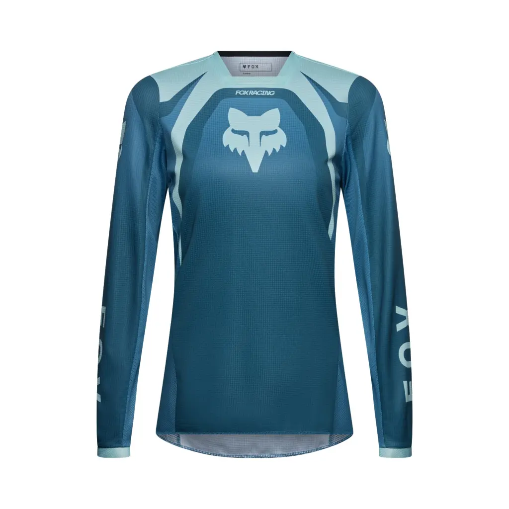 Fox 180 Frame Motocross Jersey Ladies Deep Blue