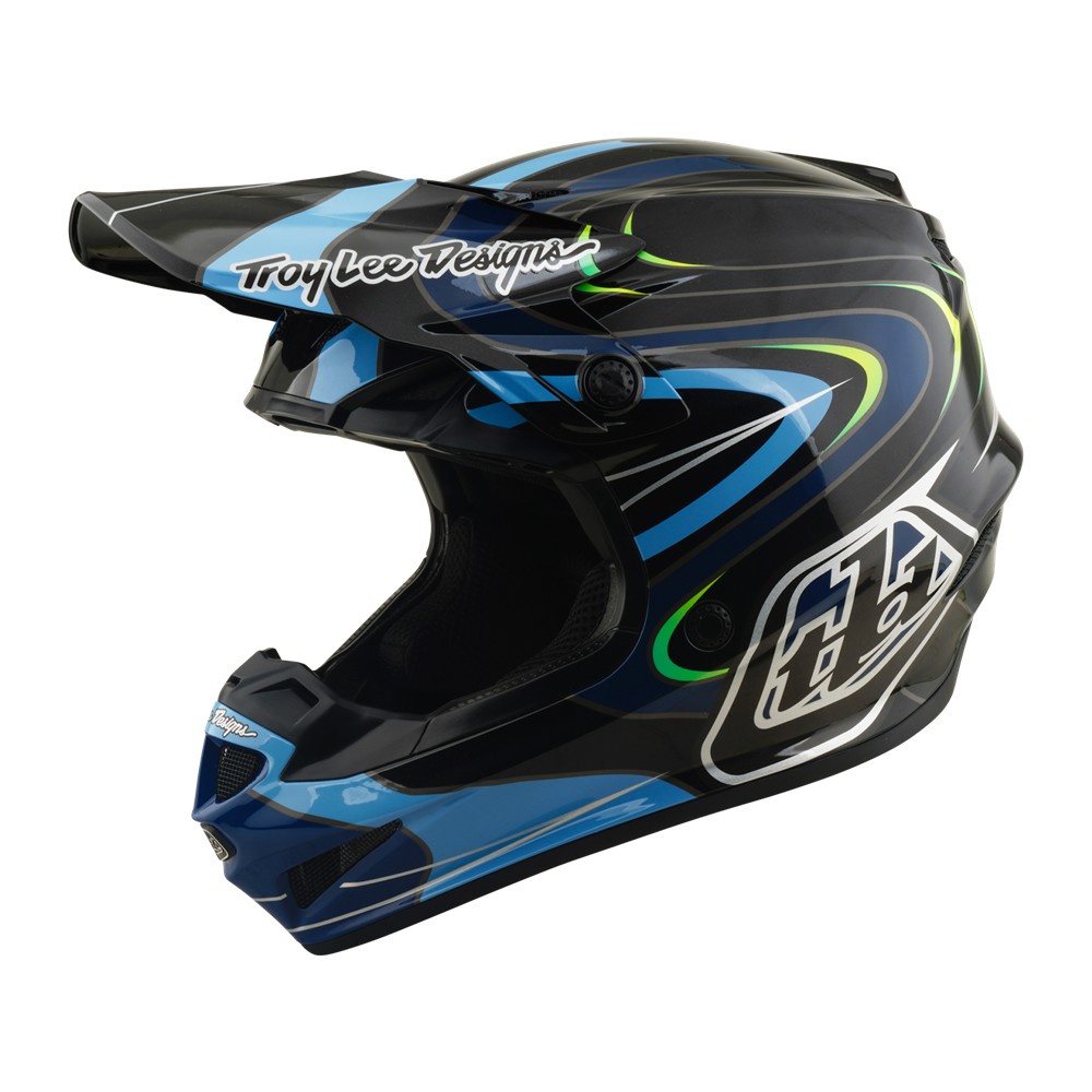 Troy Lee Designs GP Pro Pulse Motocross Helmets Black - Image 1