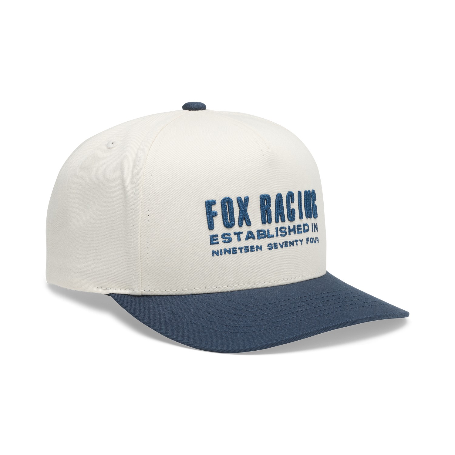 Fox Warped Snapback Pearl White - Image 1