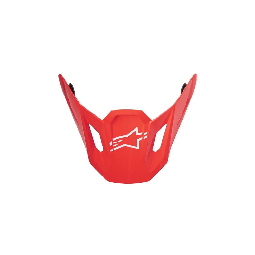Alpinestars S-M7 Core Visor Red Gloss - Image 1