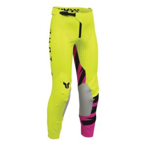 Thor Launchmode Shockie Motocross Pants Youth Acid/Fuchsia - Image 1