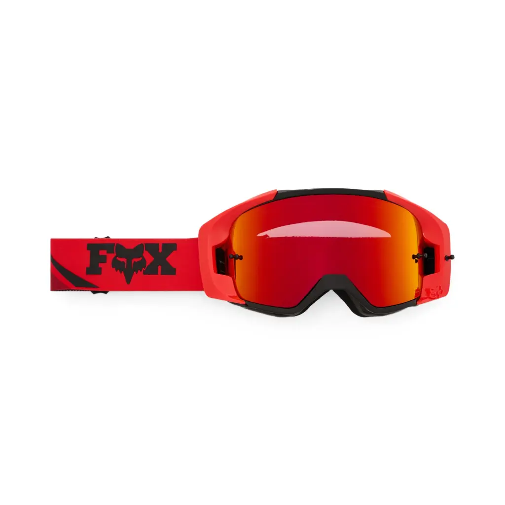 Fox Vue Arc Vivid Motocross Goggles Chilli